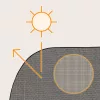 Lionelo Sunblocker 2db-os árnyokoló tárolózsákkal - Fekete
