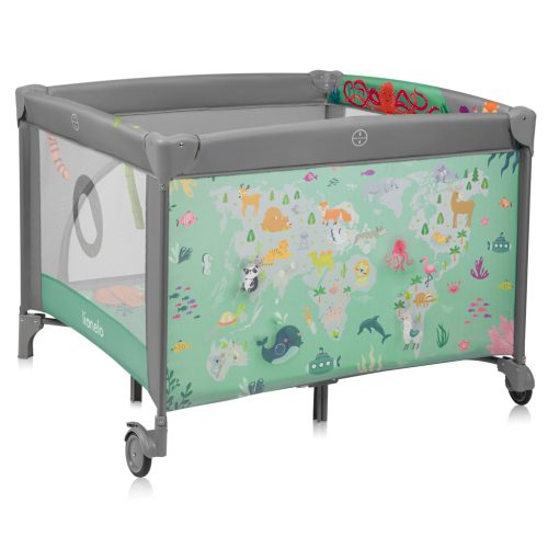 Lionelo Mille Plus utazójáróka - Grey Green