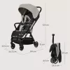 Lionelo Julie Air sport babakocsi - Beige Sand
