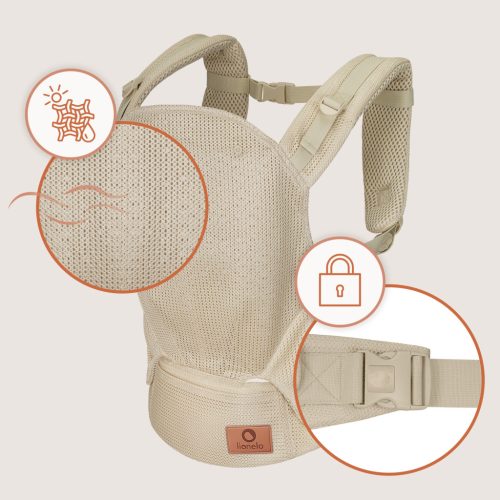 Lionelo Margareet Air csatos hordozó - Beige
