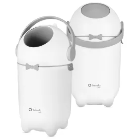 Lionelo Purebin pelenkatároló kuka - White