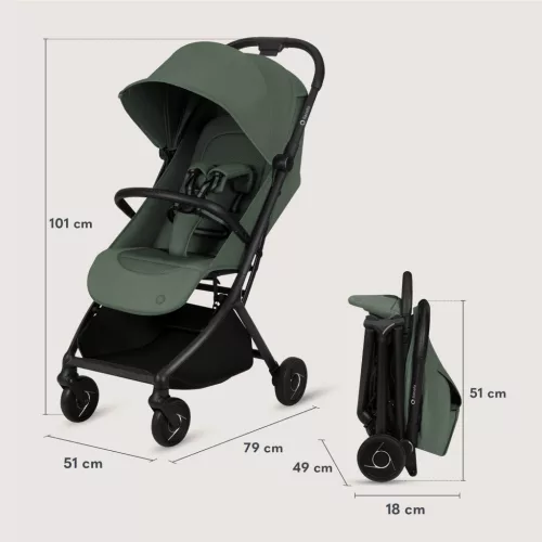 Lionelo Sia sport babakocsi - Green Emerald