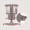 Lionelo Jodie 3in1 babaöböl, babaágy és bölcső - Beige Taupe