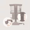 Lionelo Jodie 3in1 babaöböl, babaágy és bölcső - Beige Taupe