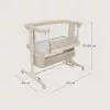 Lionelo Jodie 3in1 babaöböl, babaágy és bölcső - Beige Cream