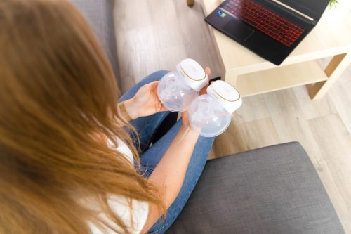 INNOGIO GIOmomLINE HANDY viselhető elektromos mellszívó