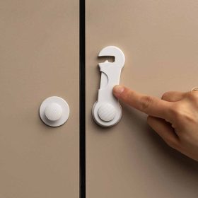 Sipo Biztonsági szekrényajtó- és fiókzár (10 db)