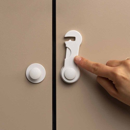 Sipo Biztonsági szekrényajtó- és fiókzár (10 db)