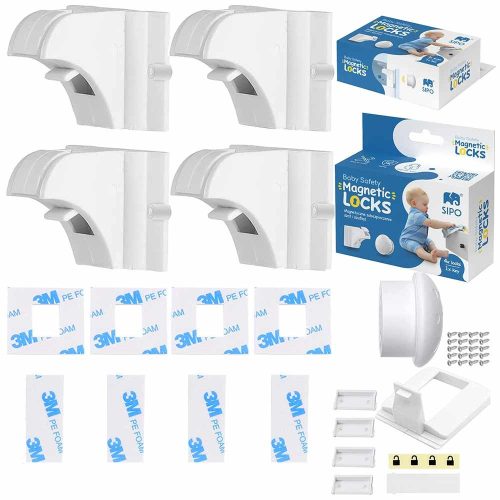 Sipo Mágneses biztonsági zár készlet (4 db)