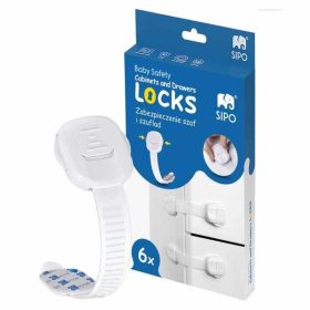   Sipo Állítható hosszúságú univerzális biztonsági zár (6 db)