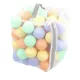 Mochtoys 6cm-es100 db-os labda zsákban pasztell színekben