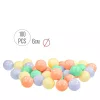 Mochtoys 6cm-es 100 db-os pasztell színes labda hálóban