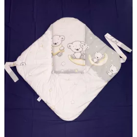 Dombaby Kókuszpólya 68x68cm - Szürke Macis