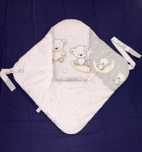 Dombaby Kókuszpólya 68x68cm - Szürke Macis