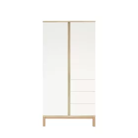 Faktum Loop White & Oak 2 osztású szekrény