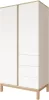 Faktum Loop White & Oak 2 osztású szekrény