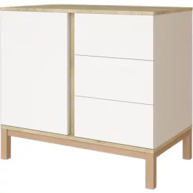 Faktum Loop White & Oak Komód