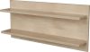 Faktum Peak Fali polc - Natural Oak & White