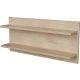 Faktum Peak Fali polc - Natural Oak & White