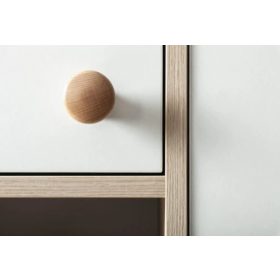 Faktum Colette 2 osztású szekrény - White