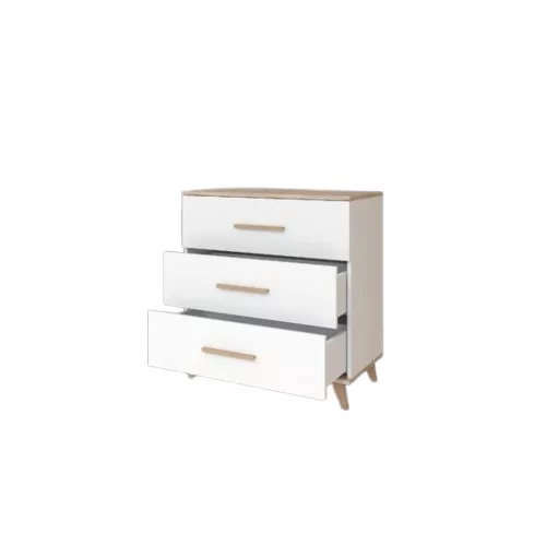 Faktum FLIP White & Oak Komód