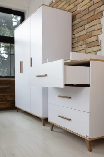 Faktum FLIP White & Oak Komód