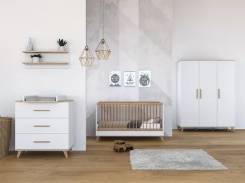 Faktum FLIP White & Oak Komód