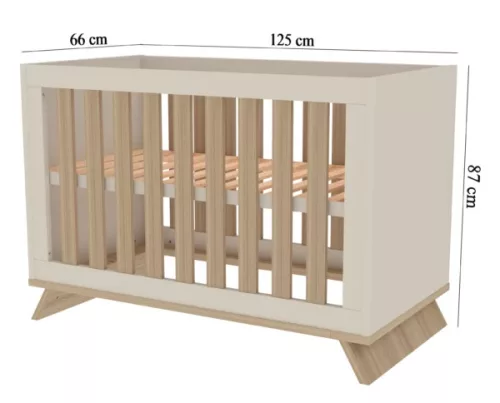 Faktum Sienna Cashmere átalakítható 120-as babaágy
