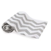   Scamp Tetra Textil pelenka szett (5db) - Fehér alapon szürke cikk-cakk