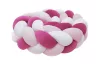 Scamp Plüss Fonott rácsvédő 180cm - Magenta-Rózsaszín-Fehér