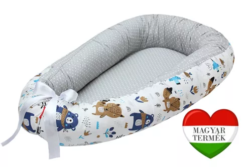 Scamp Babafészek - Kifordíható! - Sötétkék maci és barátai