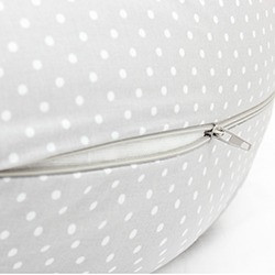 Scamp Szoptatós párna - Szürke alapon pici fehér pöttyök