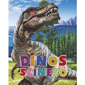 Napraforgó Dinós színező