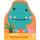Napraforgó 2 darabos kirakós - Dinoszauruszok