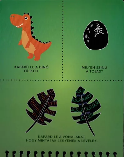 Napraforgó Kaparós füzet - Dínók