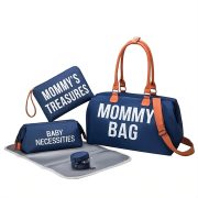 Mommy Bag kismama táska szett - kék
