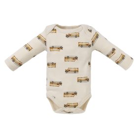 Foxy Baby Rövid ujjú pamut body szett (4db-os) (0-3 hónap) - Virág és görödinnye