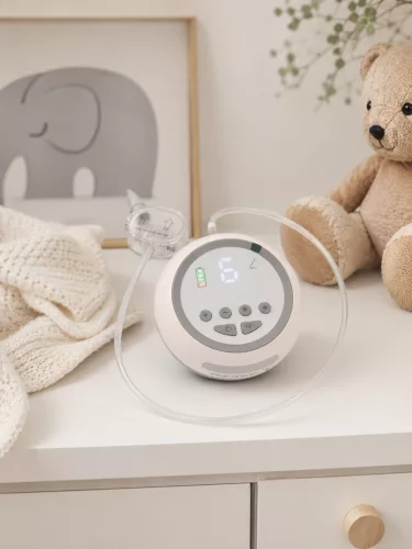 Foxter Pro 0-6 hordozható elektromos orrszívó - Szürke