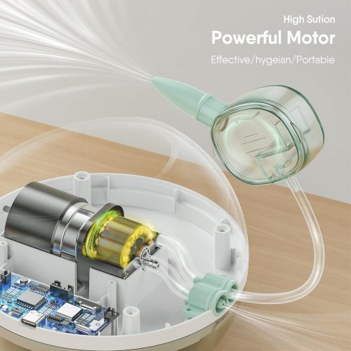 Foxter Pro 0-6 hordozható elektromos orrszívó - Szürke