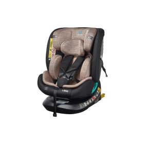   Foxter One I-Size 360°-ban forgatható ISOFIX gyermekülés (40-150 cm) - Black-Brown
