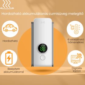 Foxter Hordozható akkumulátoros cumisüveg melegítő