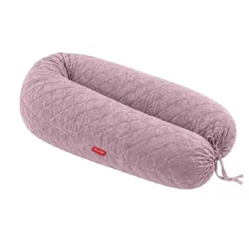   Scamp formázható univerzális szoptatós párna velvet huzattal 155cm - Mauve