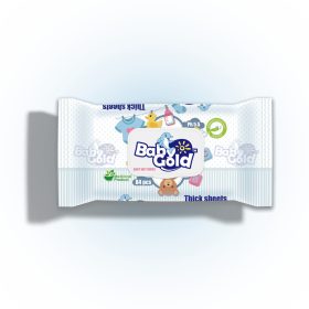 Baby Gold nedves hipoallergén törlőkendő 60db-os