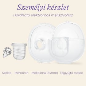   Lansinoh 53788 személyi készlet hordható elektromos mellszívóhoz