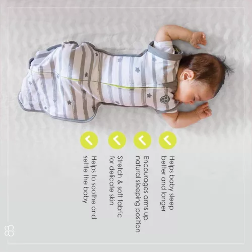 BBlüv Sleep swaddle me 3in1 babapólya - M méret