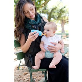 Boon Squirt Speciális bébiétel adagoló kanál - Lime