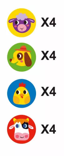 Tooky Toy Farm mágneses Sudoku játék