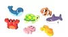 Tooky Toys Fa Puzzle hanggal 7 db-os - Safari Állatos