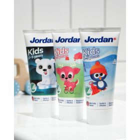 Jordan gyermek fogkrém 0-5 évesek számára