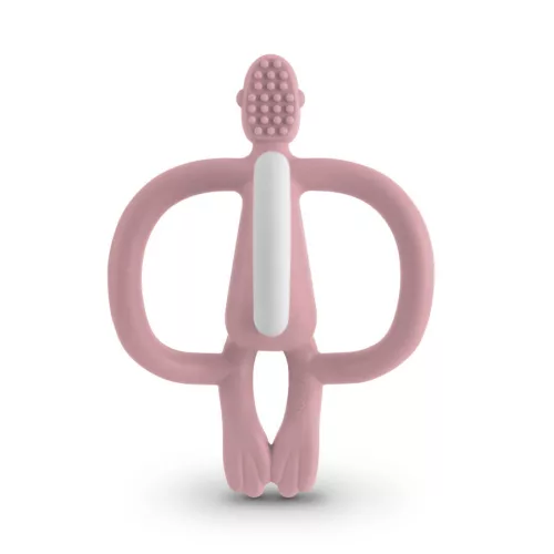 MATCHSTICK MONKEY - Rágómaki - Púderrózsaszín - rágóka fogzásra